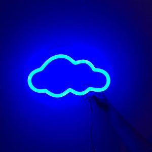 Mini Head in the Clouds Neon Sign - Little Pineapple Neon